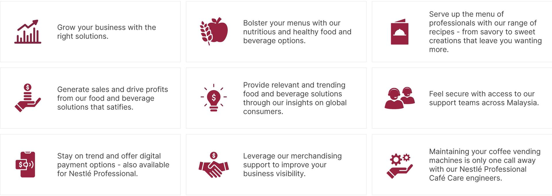 Grow with Nestle Professional