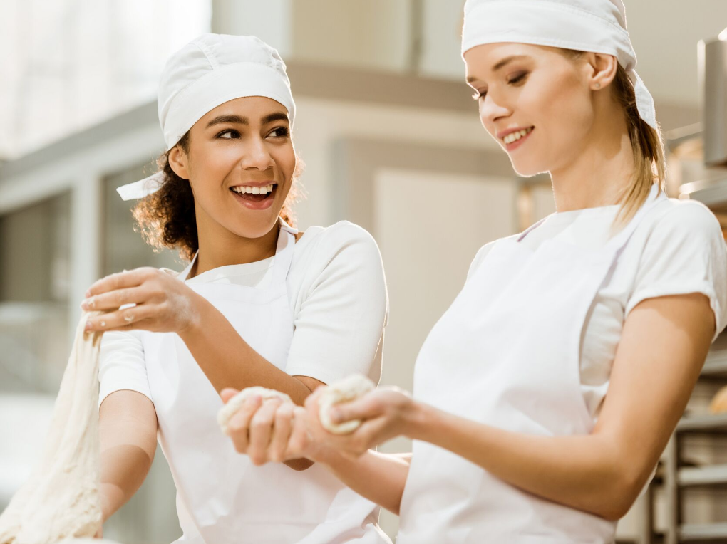 Culinary Students Baking