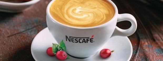Nescafe coffee in a cup