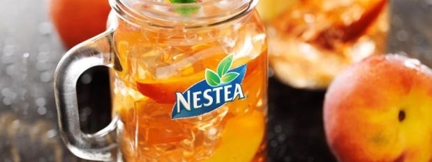 glass of nestea juice