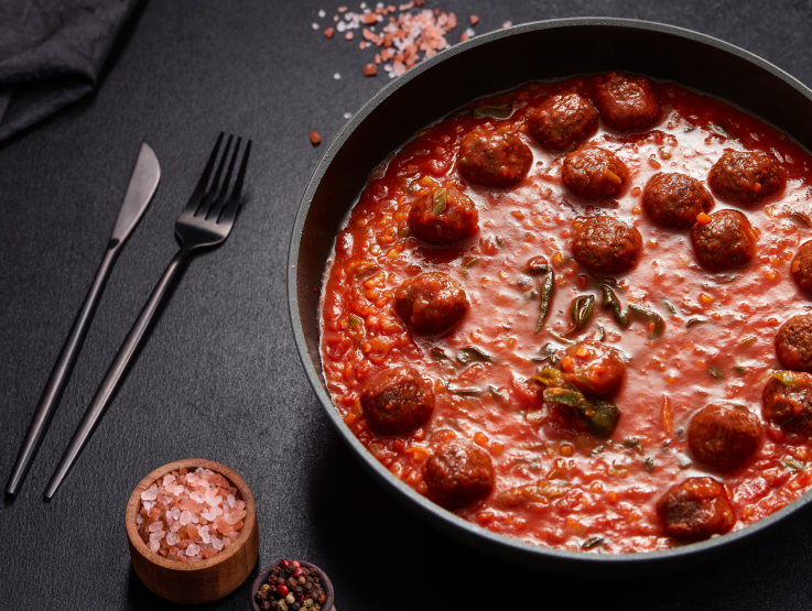 Meatballs with Tomato Sauce