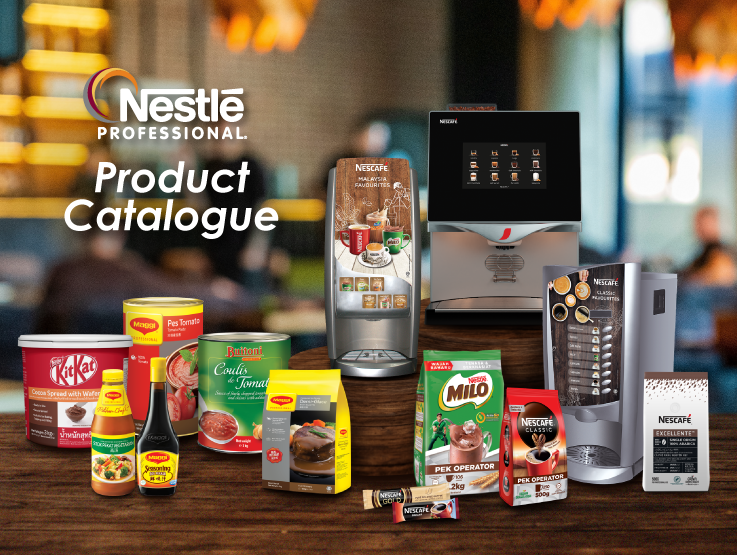 Nestle professional product catalogue
