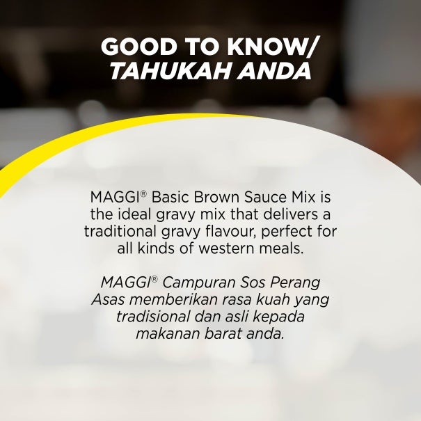 Maggi Brown Sauce Mix Good to Know