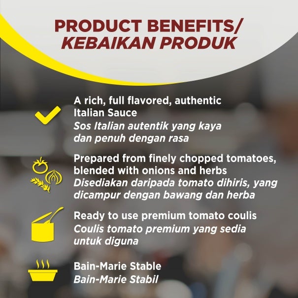Buitoni Coulis De Tomate Product Benefits