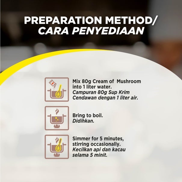 Cream of Mushroom Soup Preparation Method 2