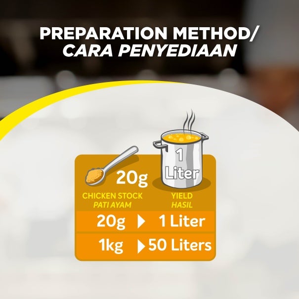 Maggi Chicken Stock Preparation Method