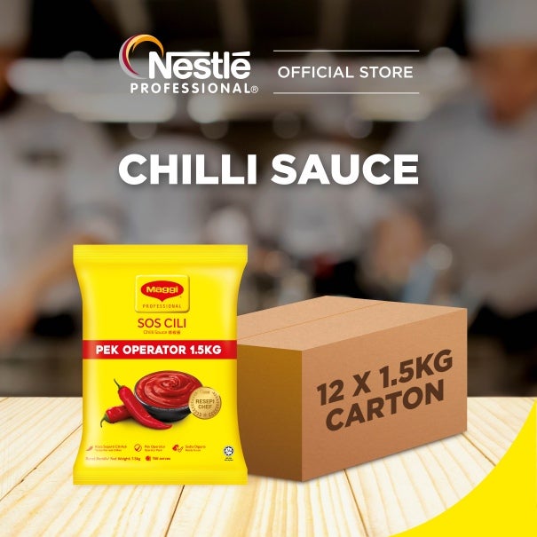 Maggi Chilli Sauce Thumbnail and 12 x 1.5kg Carton