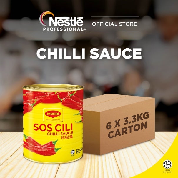 Maggi Chilli Sauce and Carton