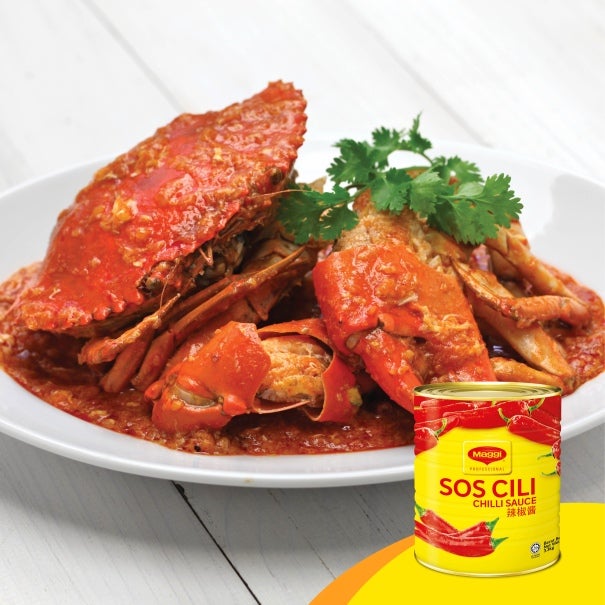 Crabs with Maggi Chilli Sauce