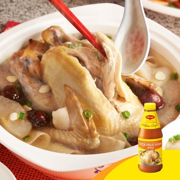 Chicken with Maggi Concentrated Chicken Stock
