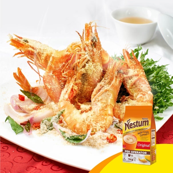Prawns with Nestum Cereal Mixes