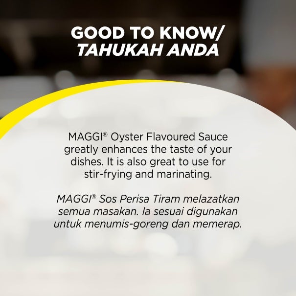 Maggi Oyster Flavored Sauce Banner
