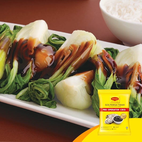 Bok Choy with Oyster Flavoured Sauce