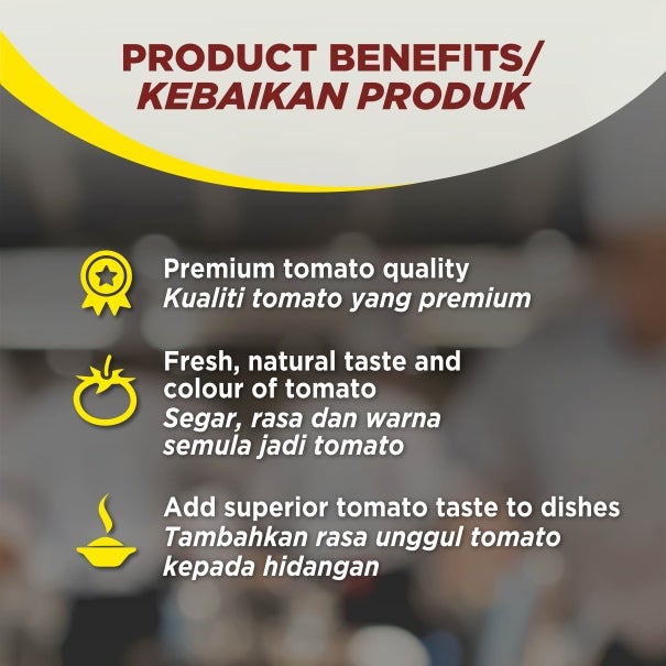 Maggi Tomato Ketchup 3.3kg Product Benefits