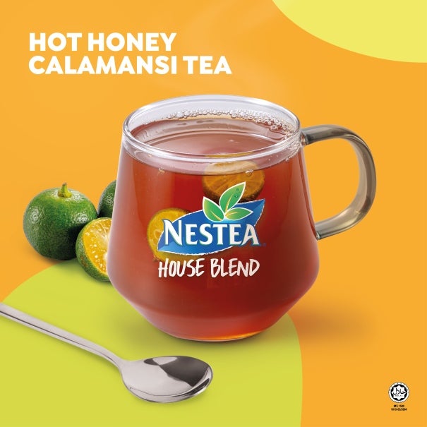 Hot Honey Calamansi Tea