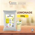 A glass of Nestle Lemonade and a Sachet Pack