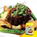 Steak Fillet on Mashed Potato with Brown Sauce Mix