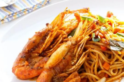 Tom Yam Spaghetti