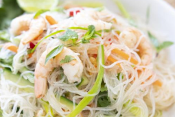 Spicy Glass Noodles with Prawn
