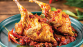 SPICY QUAIL WITH CURRY LEAVES