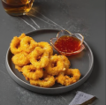 Fried Squid with spicy mala dipping sauce
